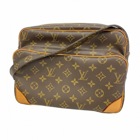 Louis Vuitton Monogram Nile Shoulder Bag M45244 Brown Women's - Picture 1 of 9